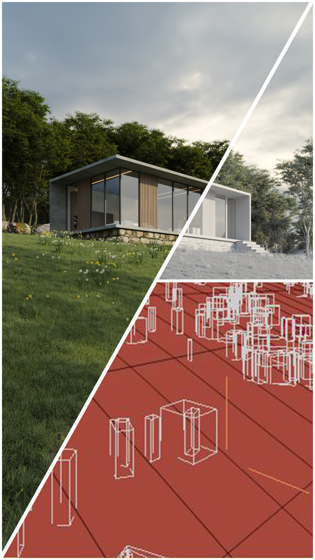 A Modern Villa in the Heart of Serene Nature - تصویر 15101