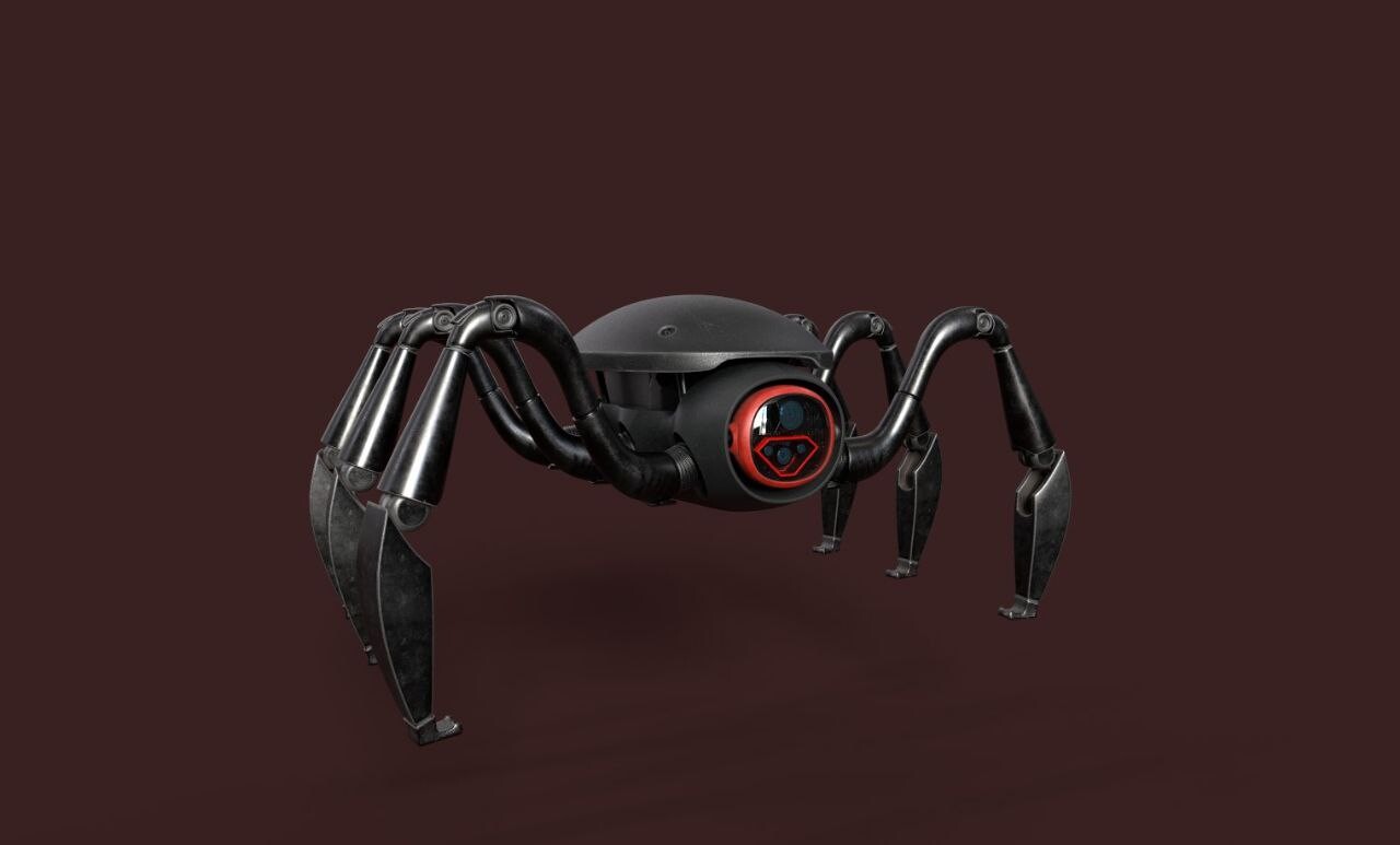 Black Widow Robot Spider - تصویر 15158