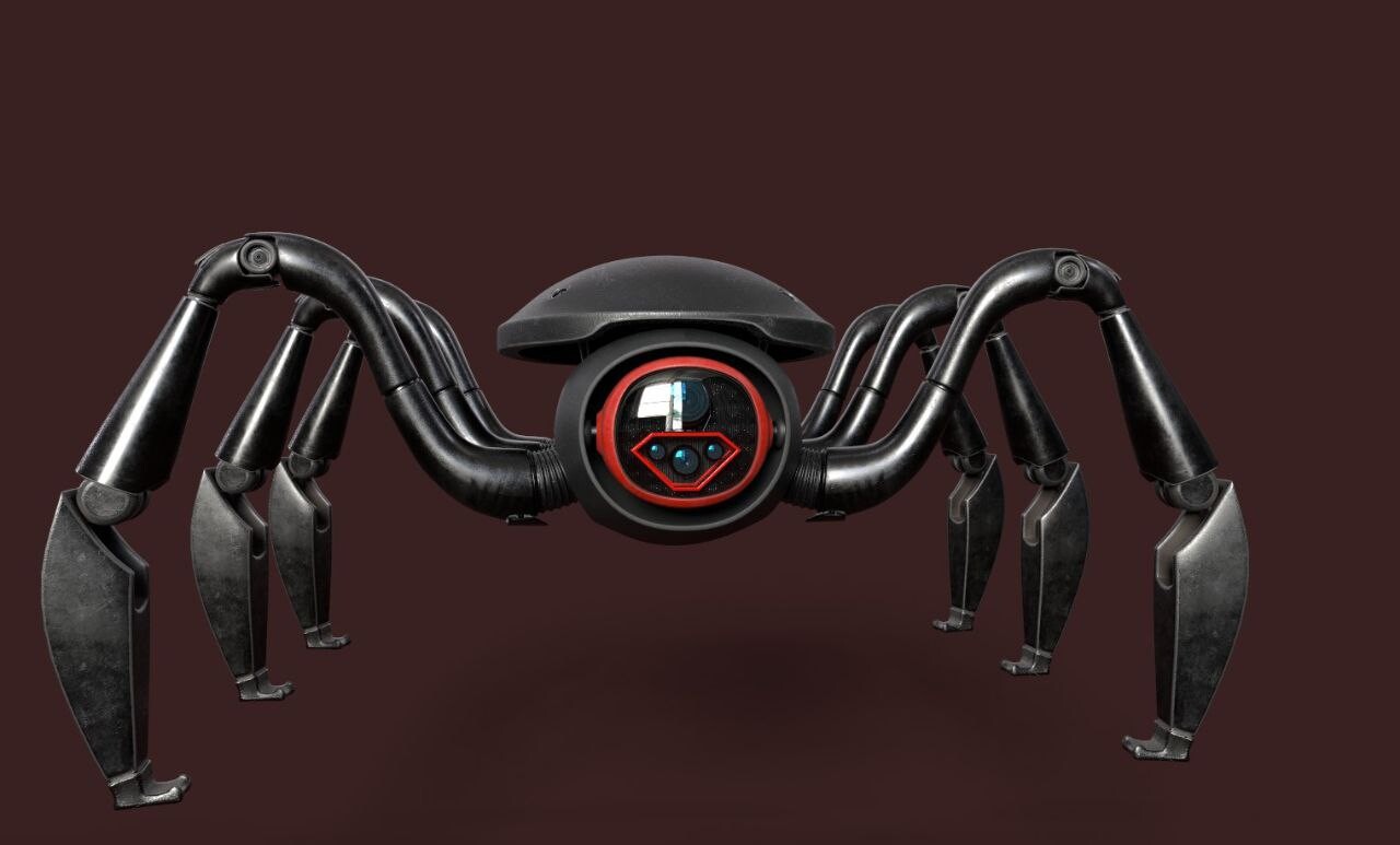 Black Widow Robot Spider - تصویر 15161