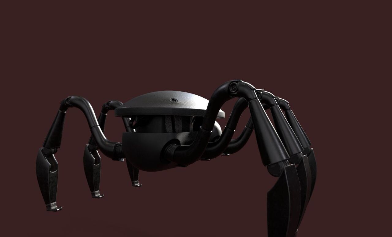 Black Widow Robot Spider - تصویر 15163