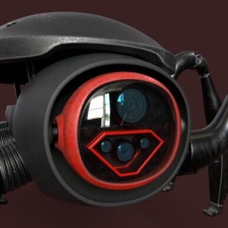 Black Widow Robot Spider