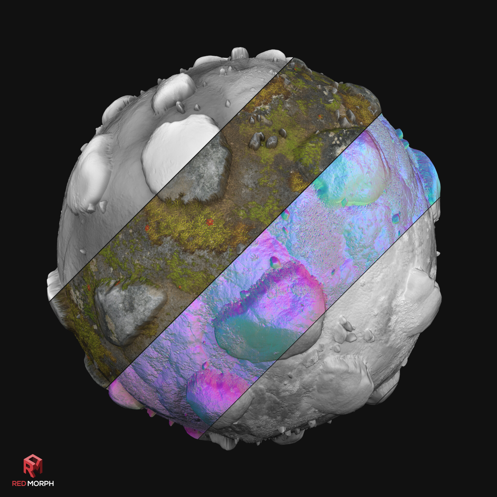 متریال سنگهای کوهستانی - تصویر 15178