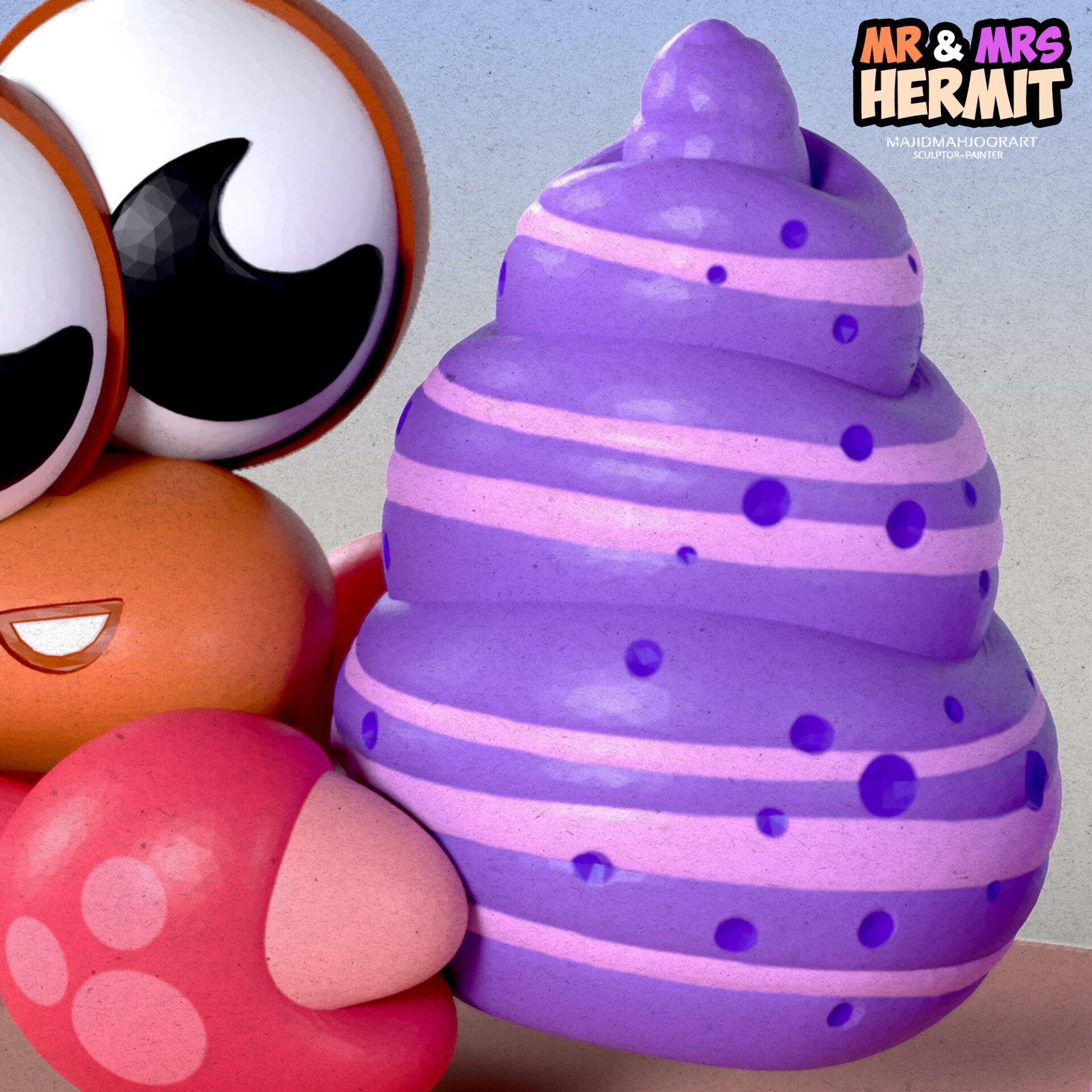 Mr. & Mrs. Hermit 3D modeling - تصویر 15231