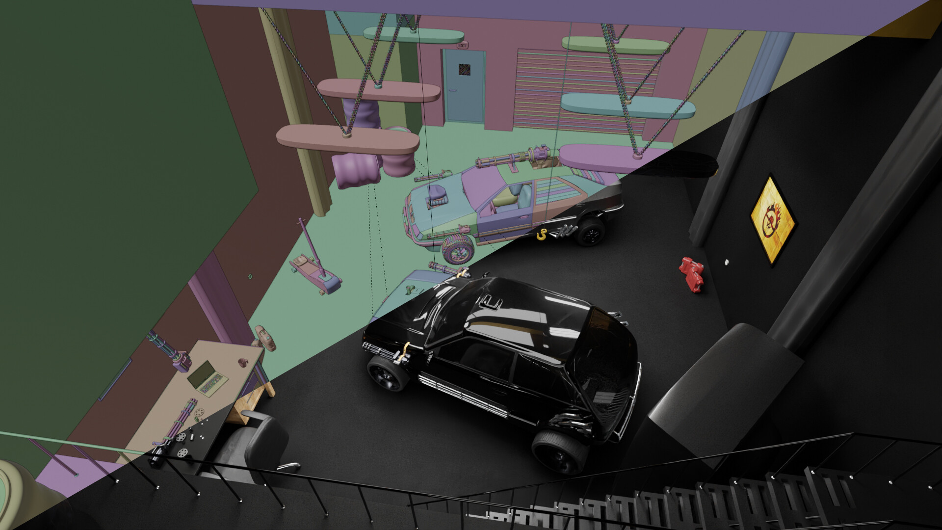 Hard Surface Modeling | Mad Max Concept Art - تصویر 15237