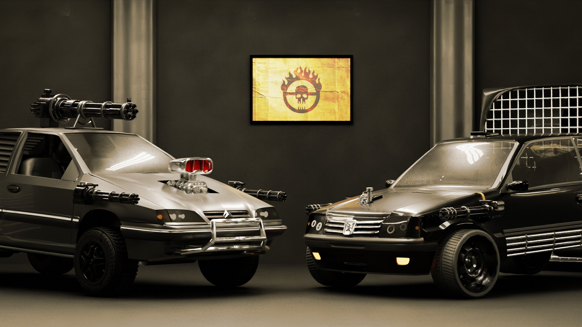 Hard Surface Modeling | Mad Max Concept Art - تصویر 16532