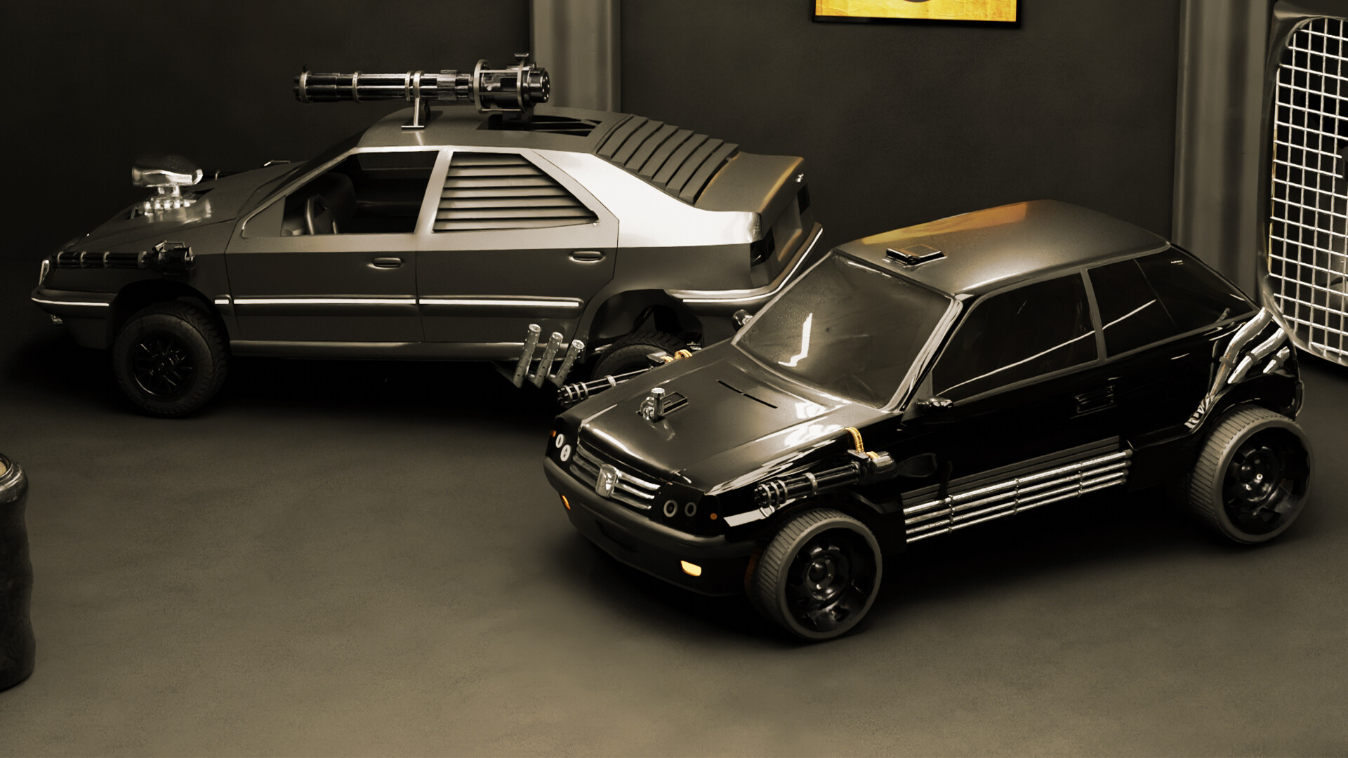 Hard Surface Modeling | Mad Max Concept Art - تصویر 16537