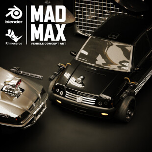 Hard Surface Modeling | Mad Max Concept Art