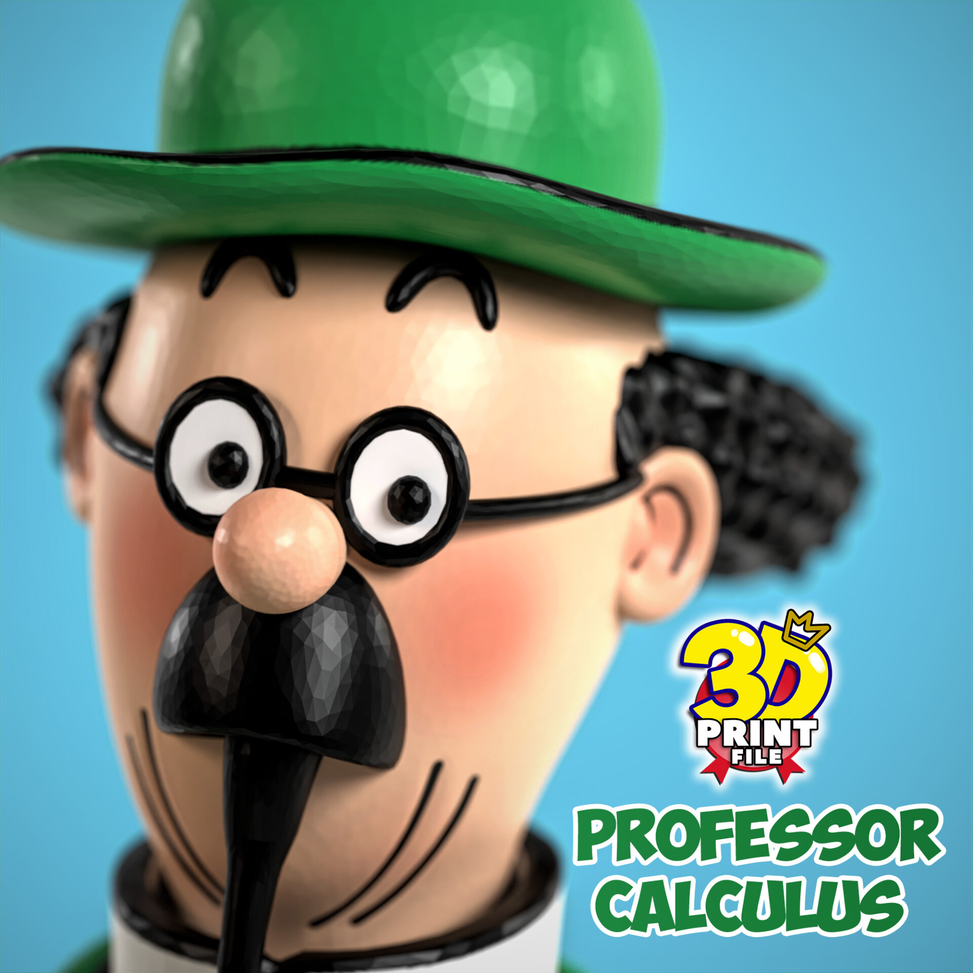 Professor Calculus 3D model - تصویر 15250