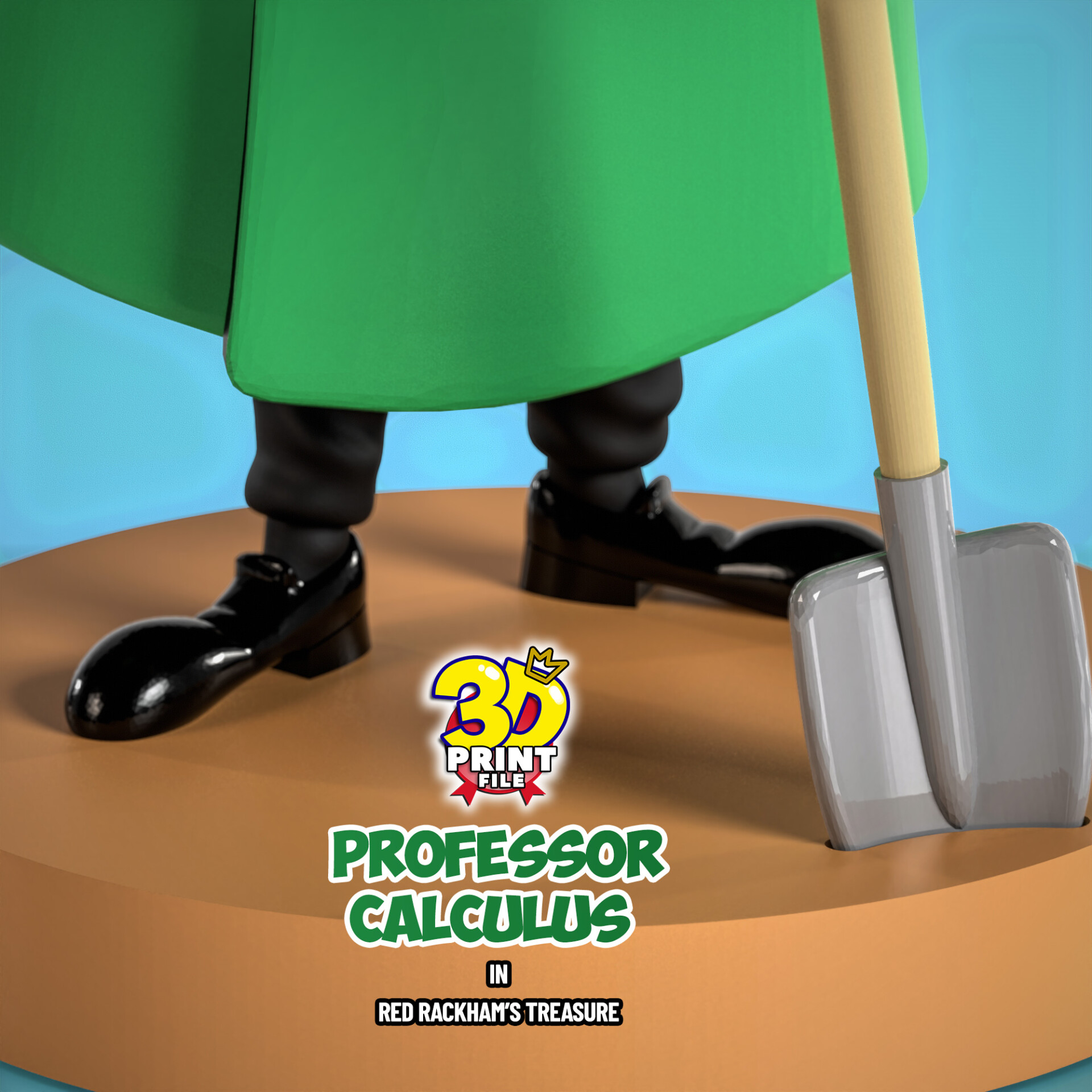 Professor Calculus 3D model - تصویر 15254
