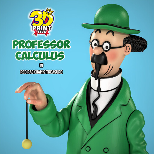 Professor Calculus 3D model