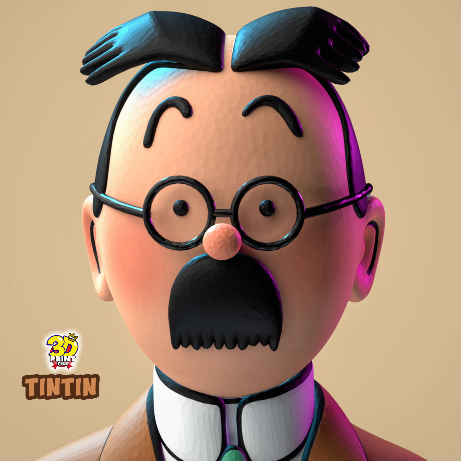 TinTin 3D model in The Calculus Affair - تصویر 15280