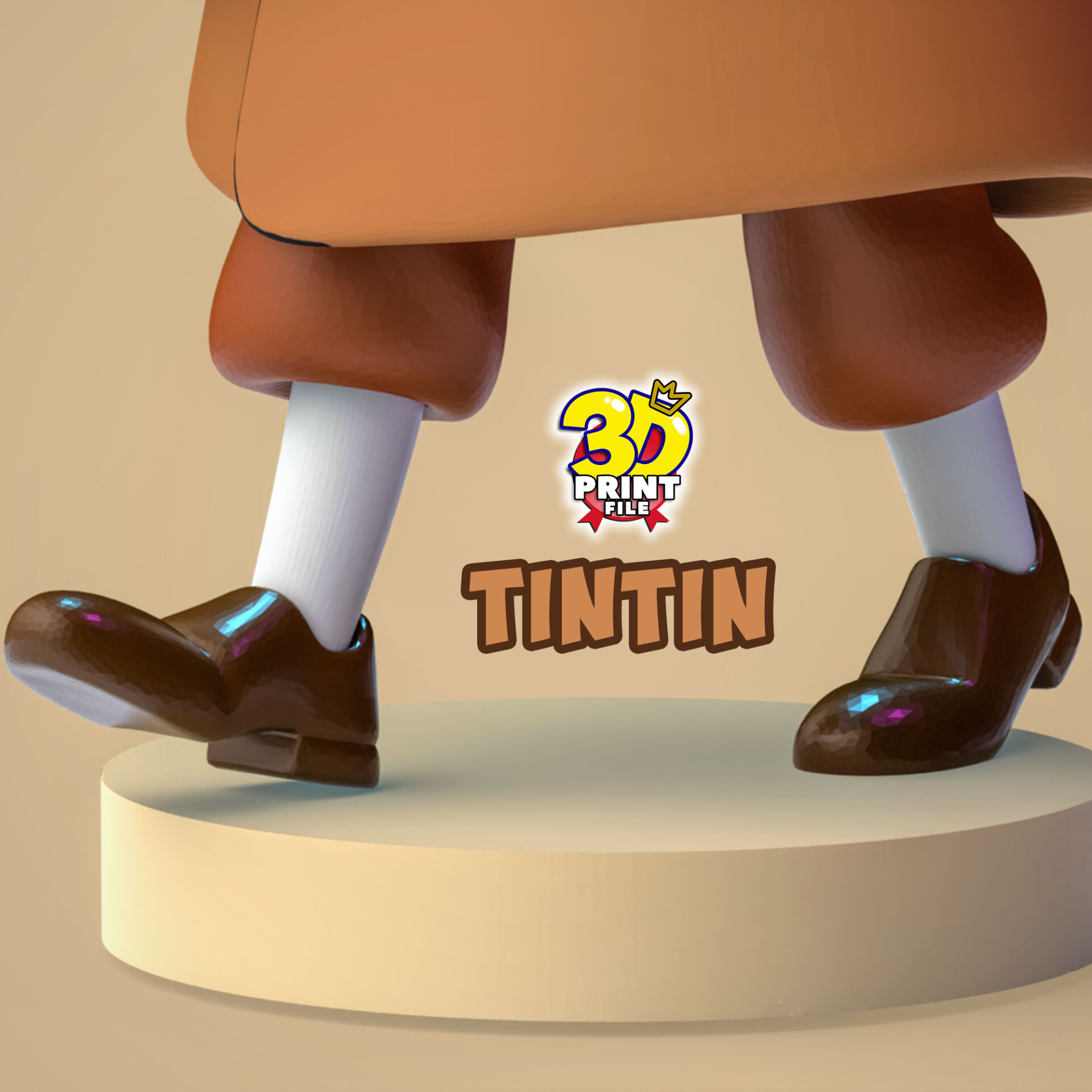 TinTin 3D model in The Calculus Affair - تصویر 15281