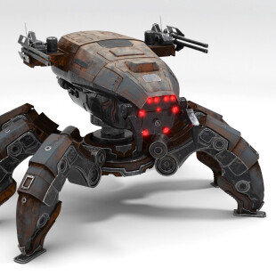 Spider Tank Robot
