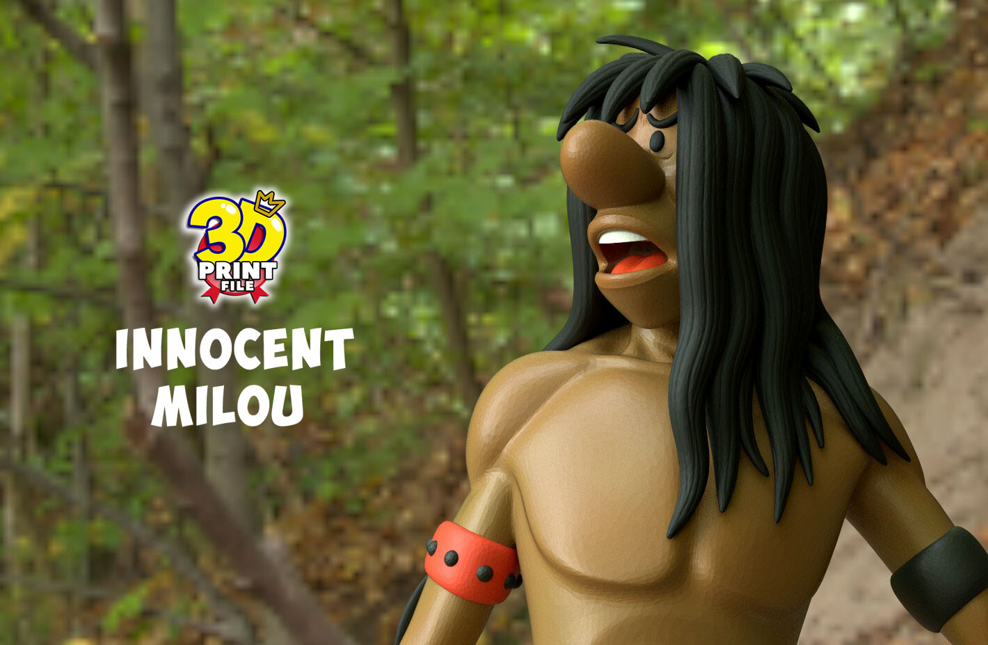 Innocent Milou (snowy) statue - تصویر 15321