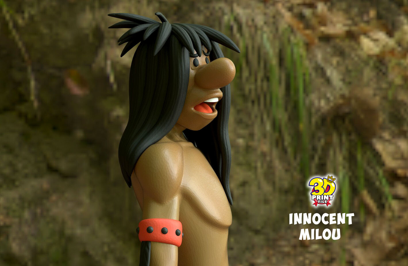 Innocent Milou (snowy) statue - تصویر 15326