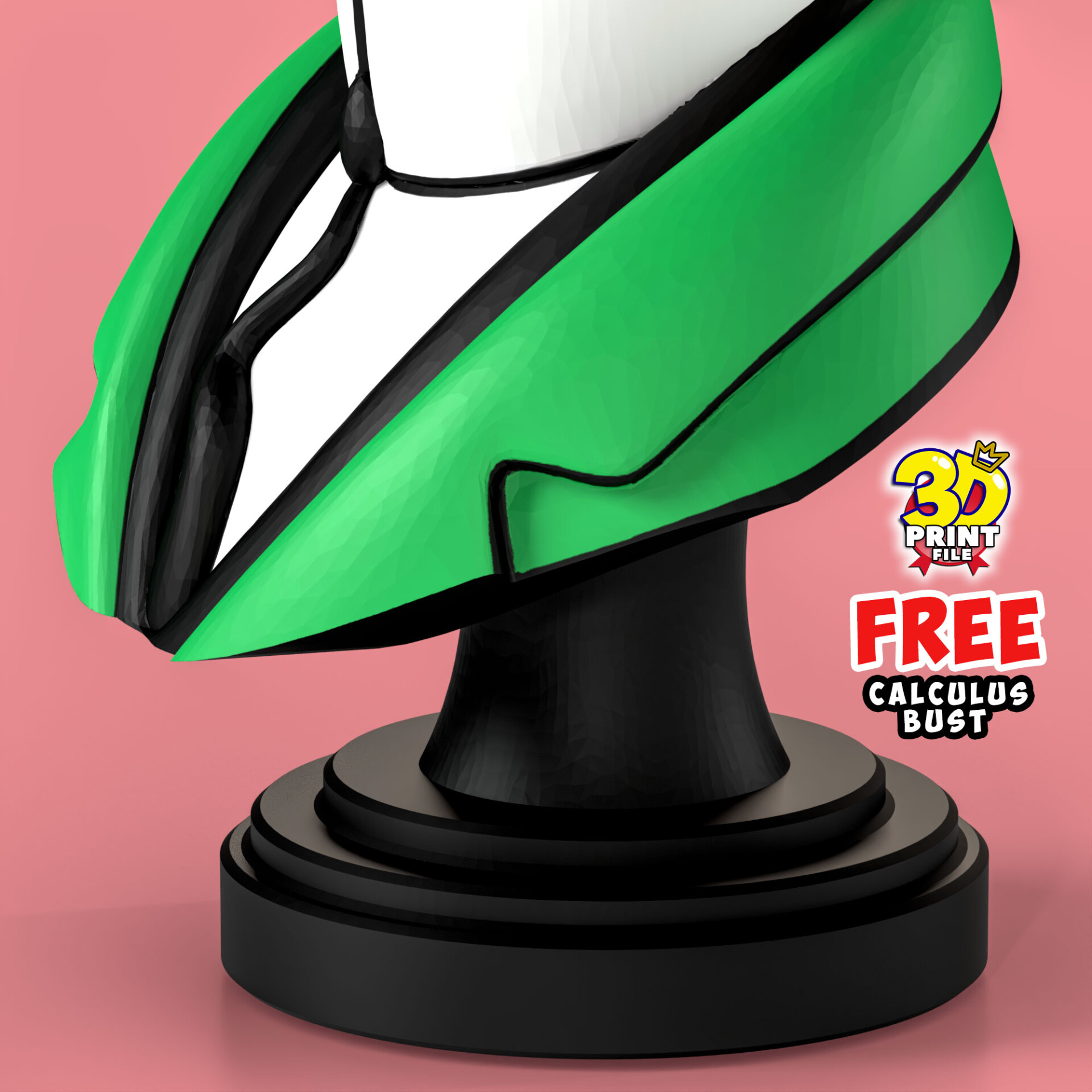 FREE Professor Calculus 3D Bust - تصویر 15349