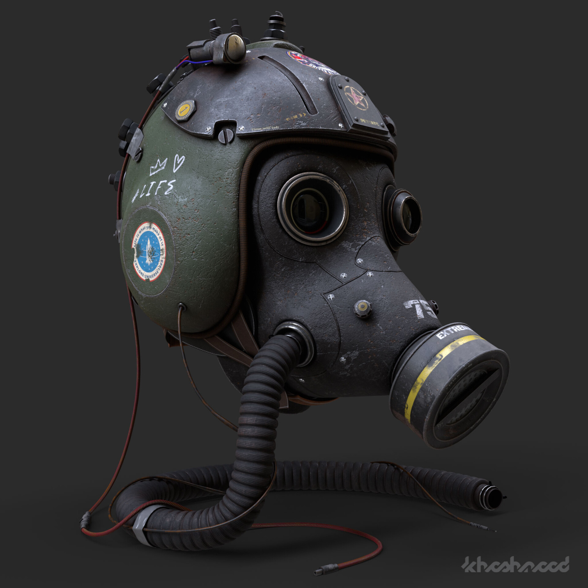 Apocalyptic Mask Helmet - تصویر 15384