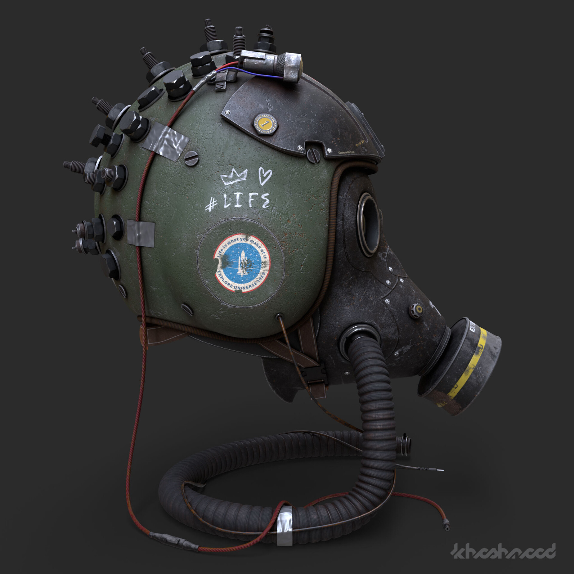 Apocalyptic Mask Helmet - تصویر 15385