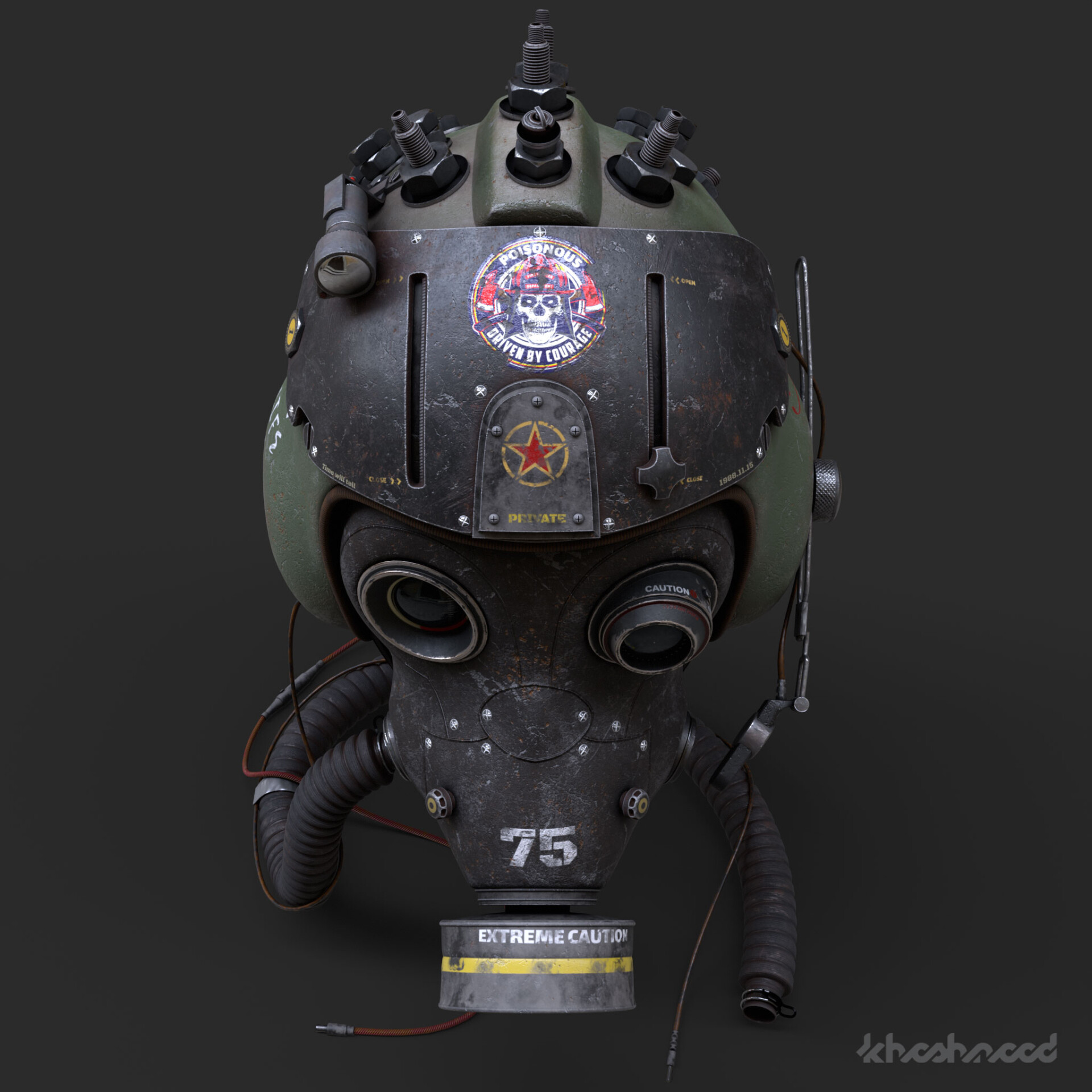 Apocalyptic Mask Helmet - تصویر 15388