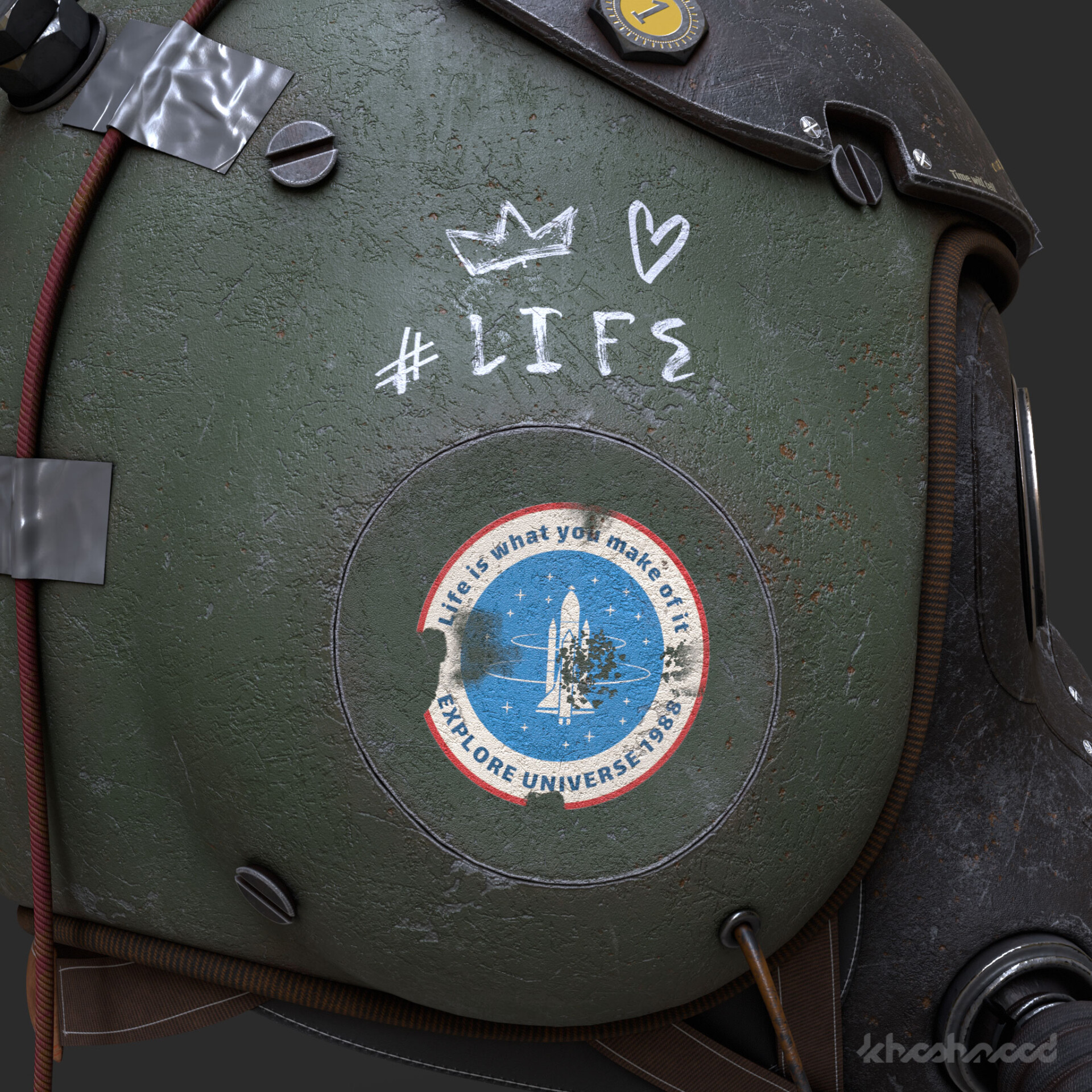 Apocalyptic Mask Helmet - تصویر 15390