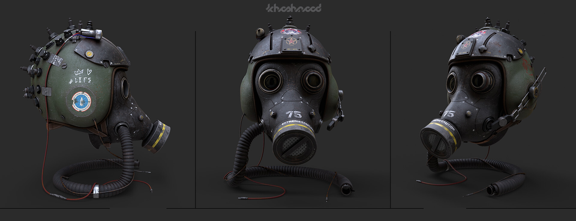 Apocalyptic Mask Helmet - تصویر 15391