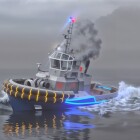 شبیهسازی قابلیتهای قایق یدککش