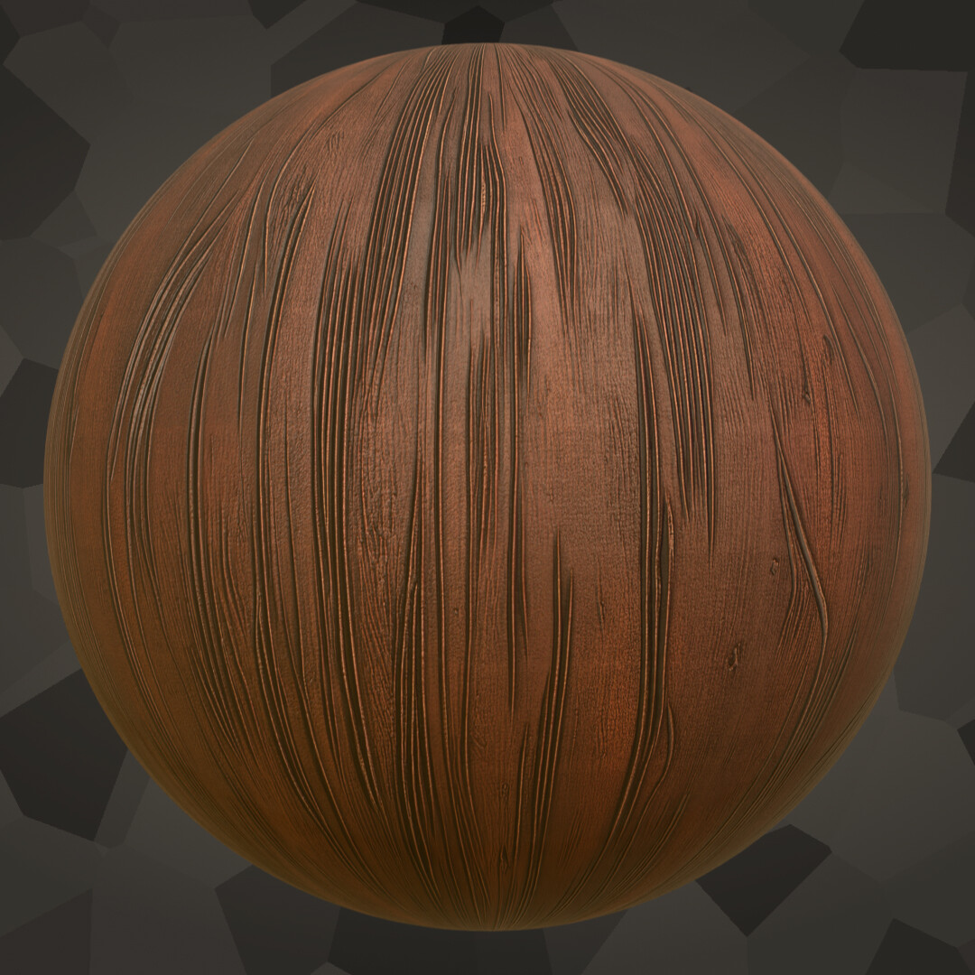 متریال چوب فانتزی-استایلایز - تصویر 15413