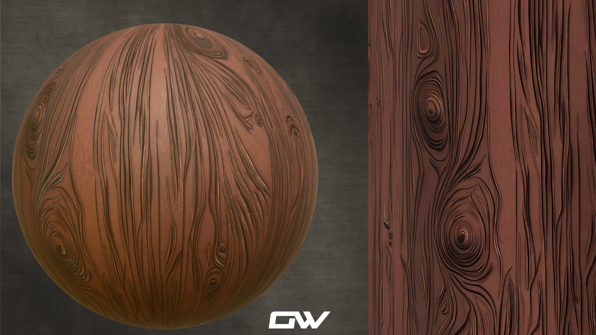 متریال چوب فانتزی-استایلایز - تصویر 15416