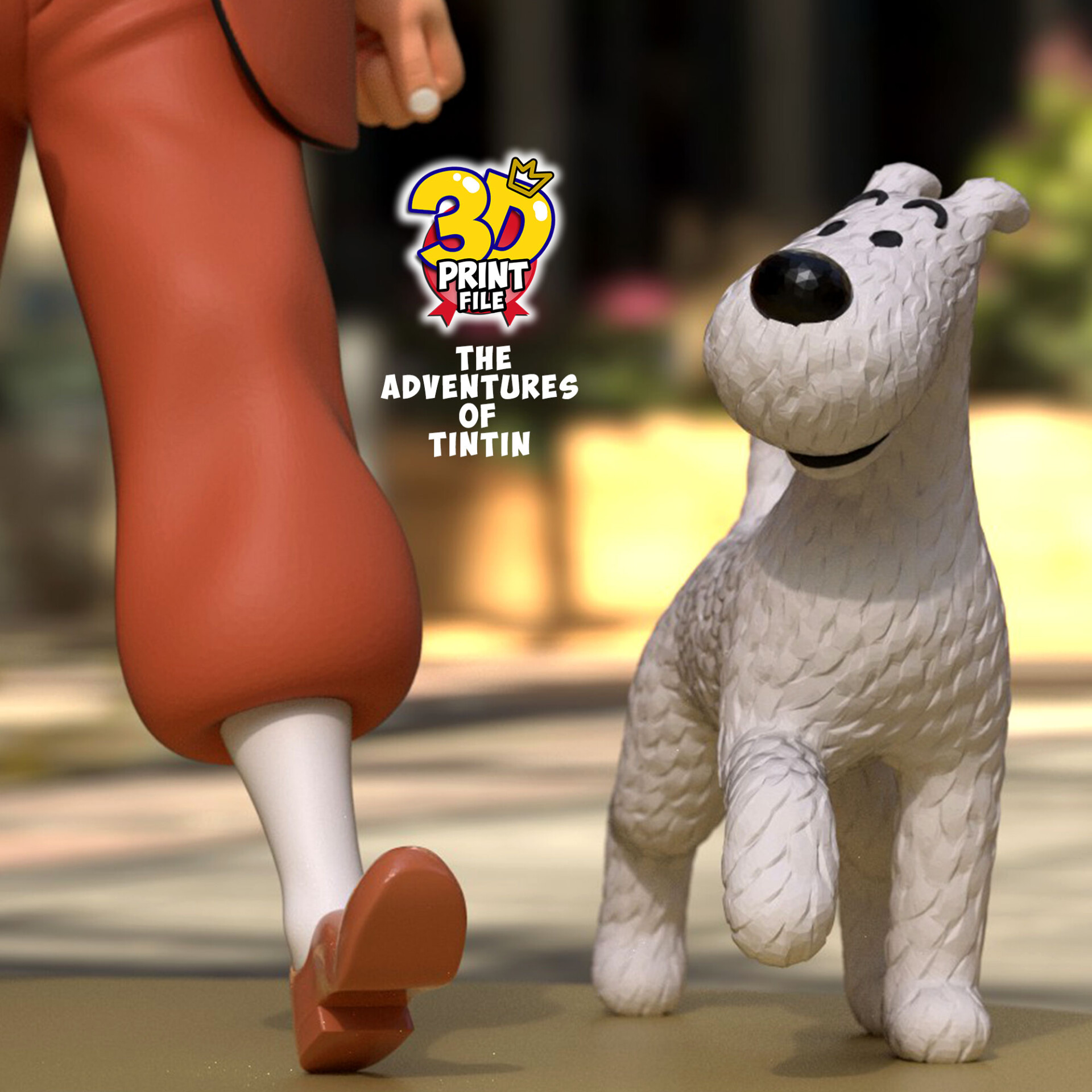 The Adventures of TINTIN 3D model (Diorama) - v.1 - تصویر 15461