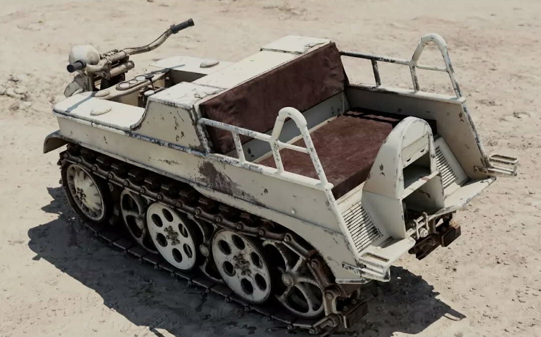 موتورسیکلت  Sd.Kfz.2 - تصویر 15535