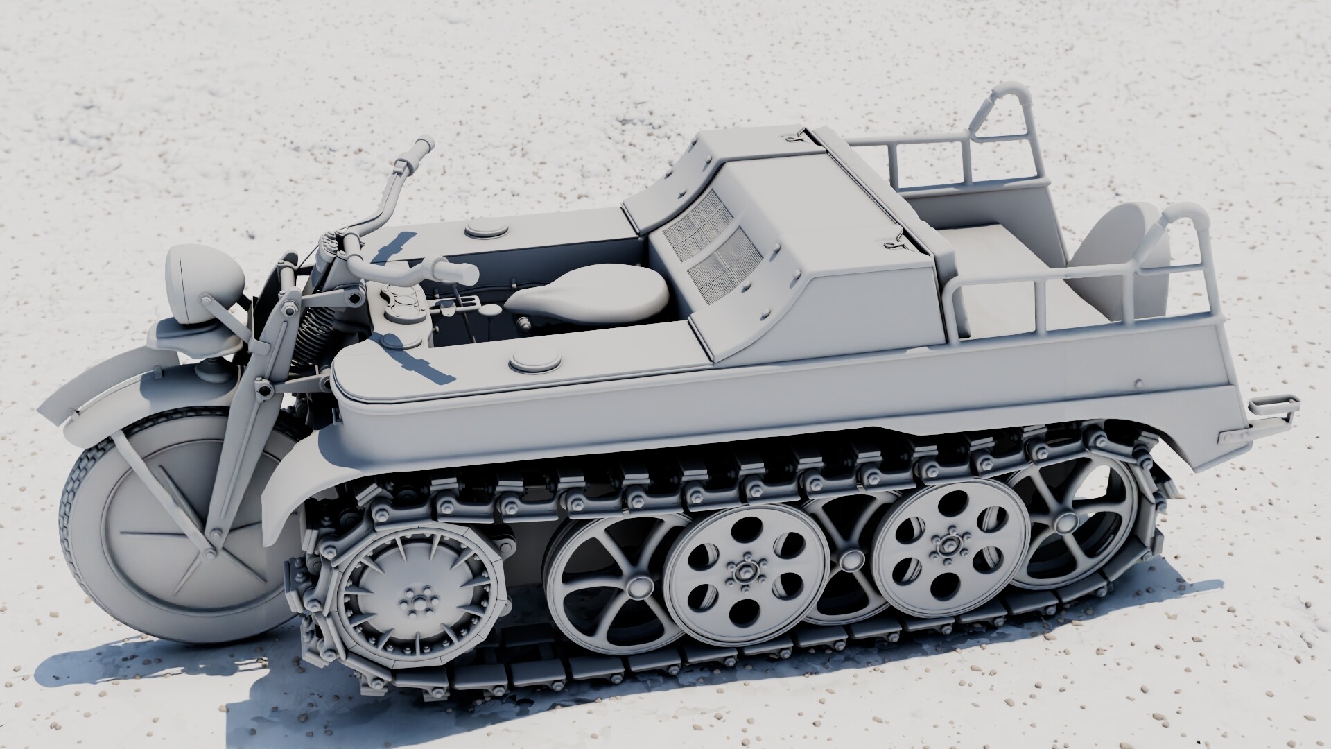 موتورسیکلت  Sd.Kfz.2 - تصویر 15537