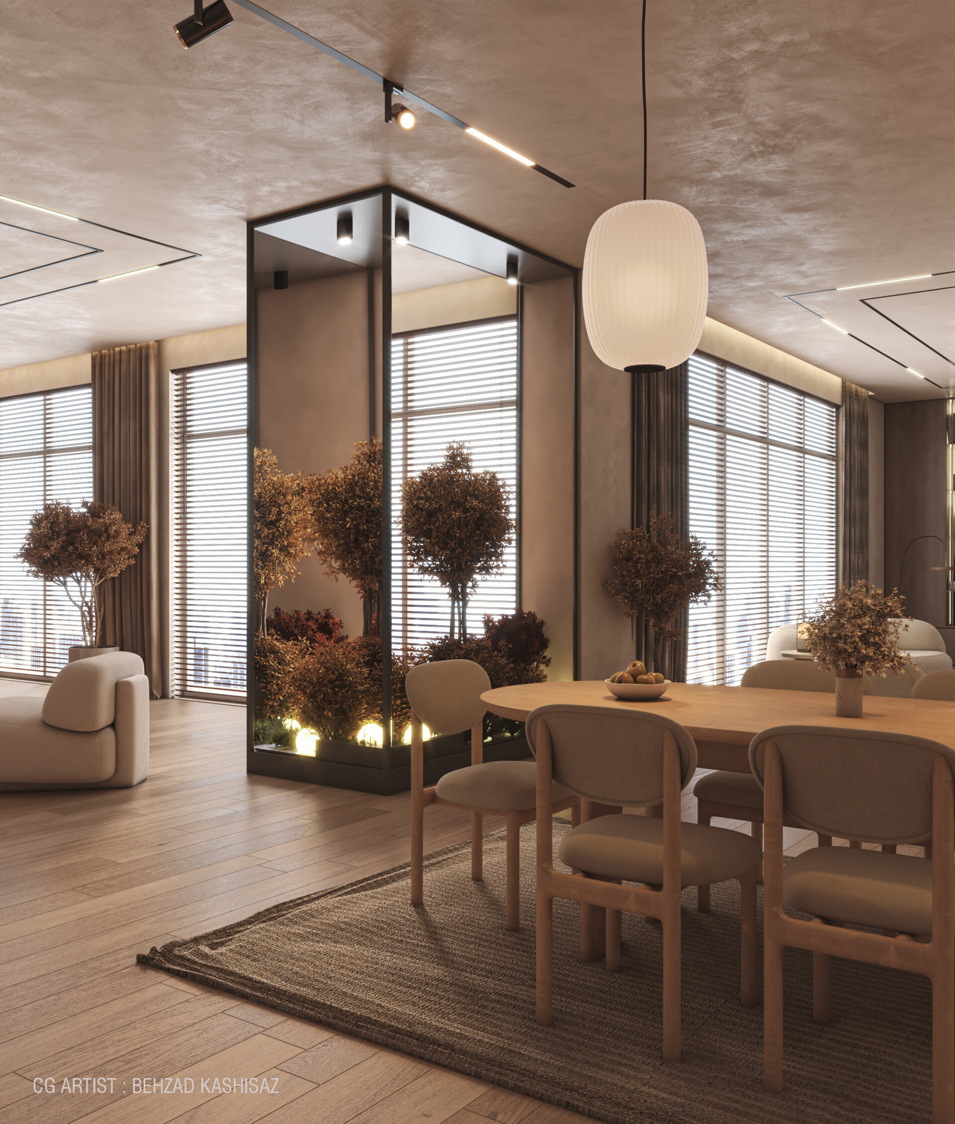 طراحی و شبیه سازی پروژه جدید سبک مدرن - تصویر 15544