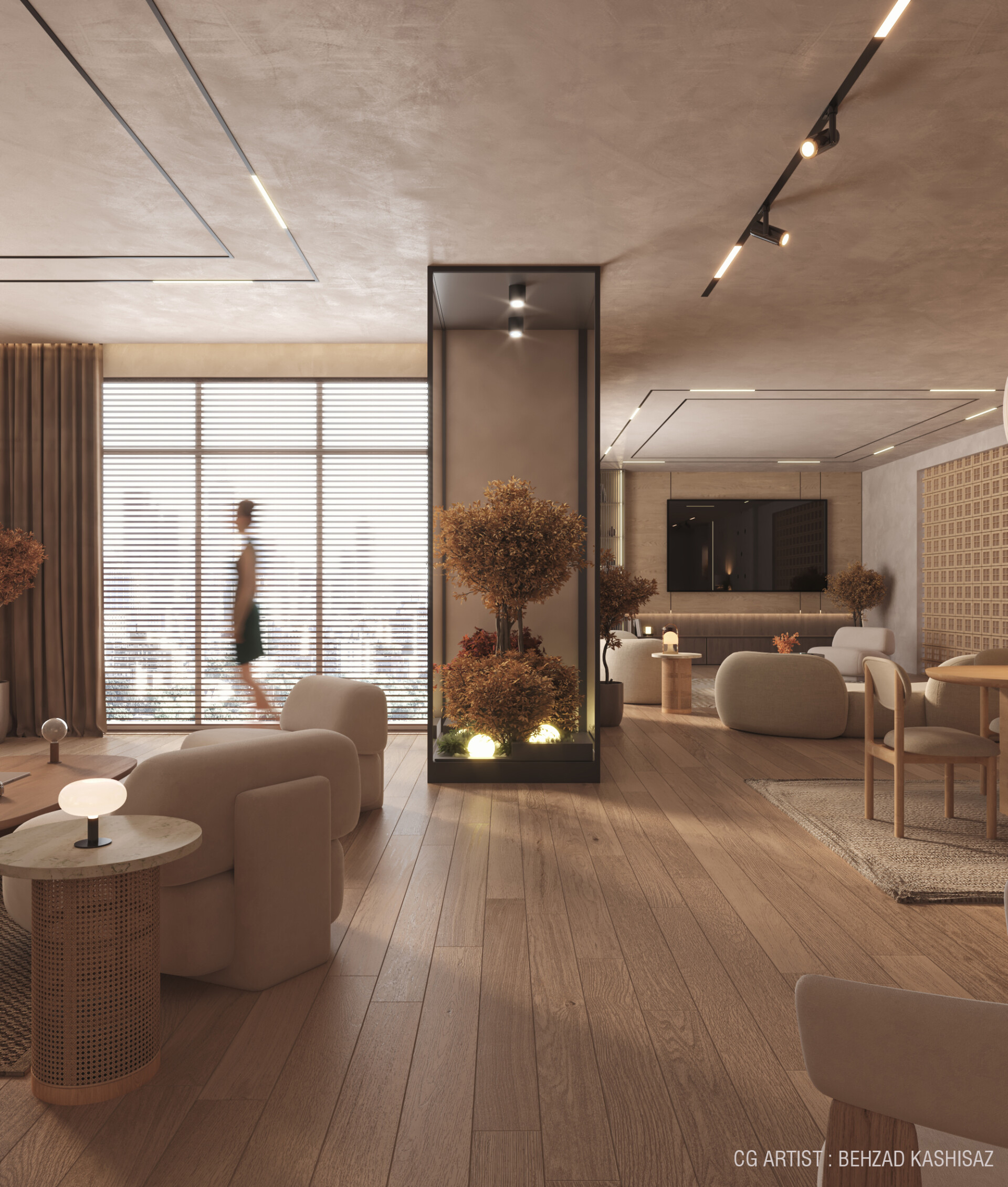 طراحی و شبیه سازی پروژه جدید سبک مدرن - تصویر 15547