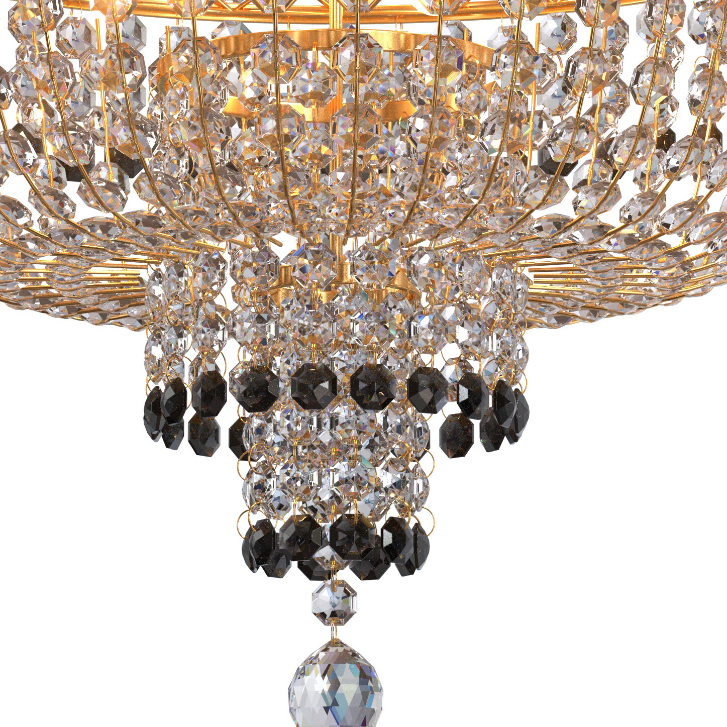 SS Traders Big Size Crystal Chandelier Ceiling Lamp 3dModel - تصویر 15580
