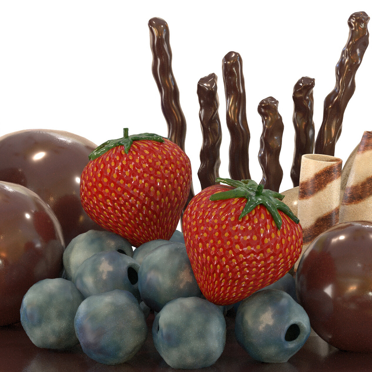 strawberry birthday cake - تصویر 15599