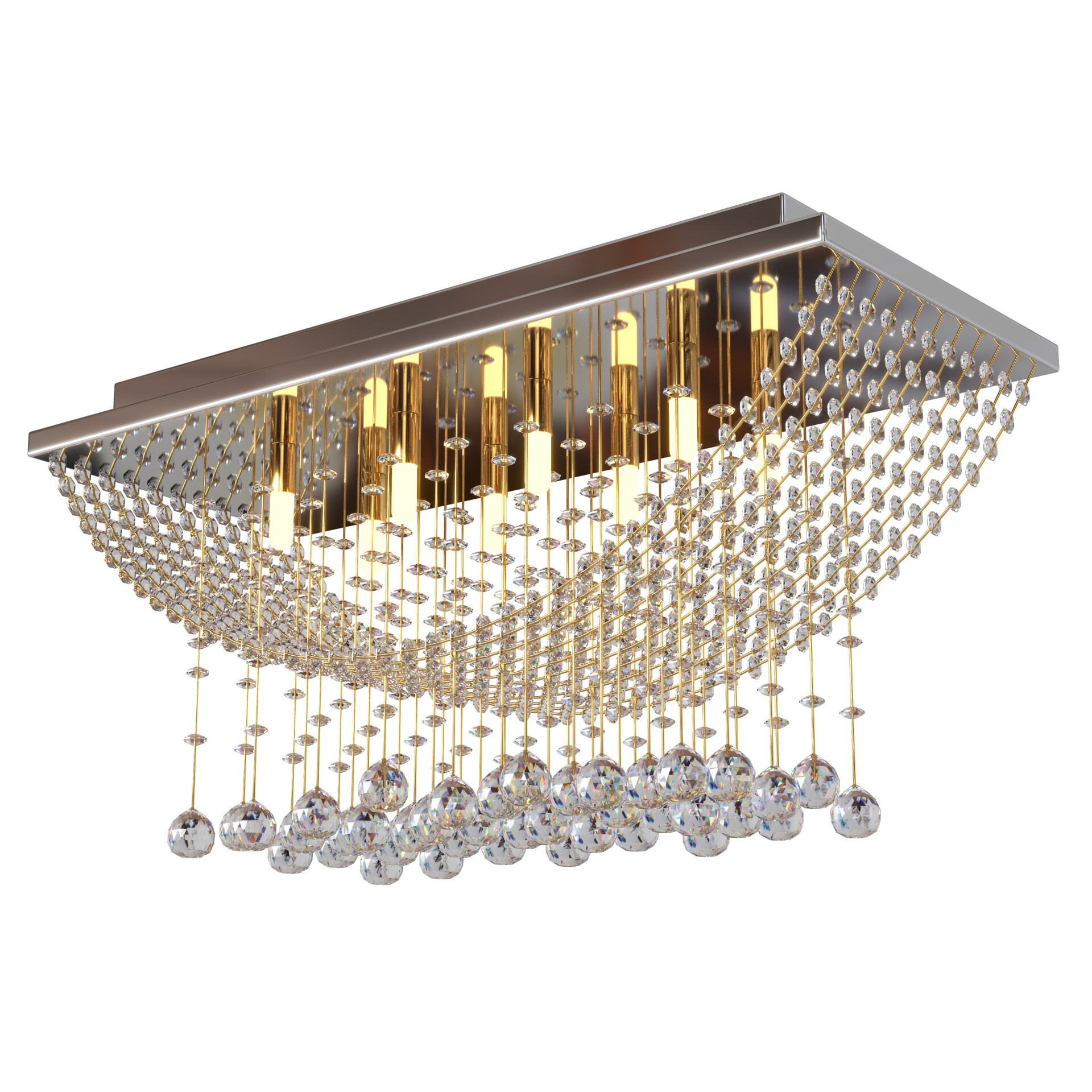 NKP Chandelier crystal glass - تصویر 15633