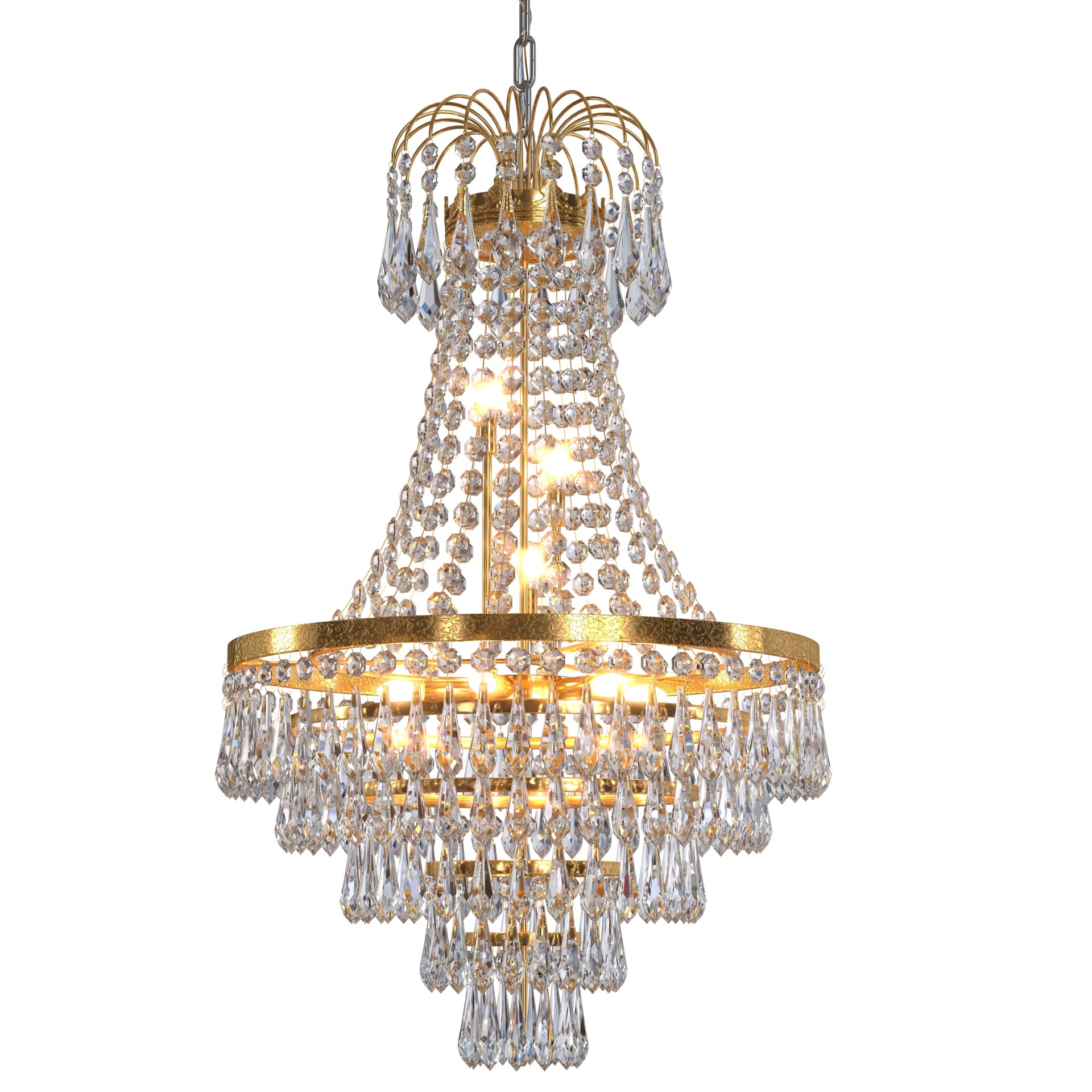 Model Name: WUZUPS Crystal Chandelier French Empire - تصویر 15635