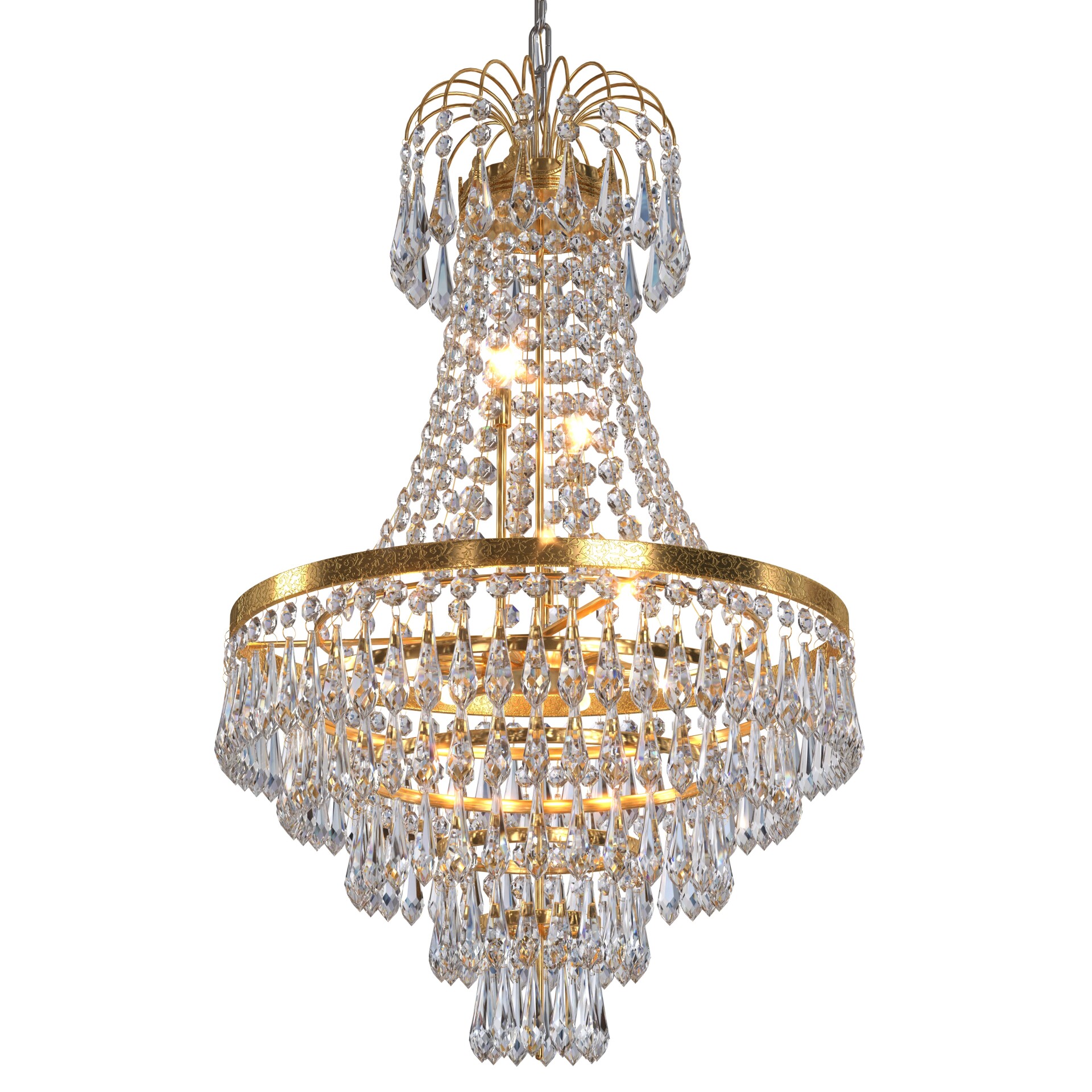 Model Name: WUZUPS Crystal Chandelier French Empire - تصویر 15636