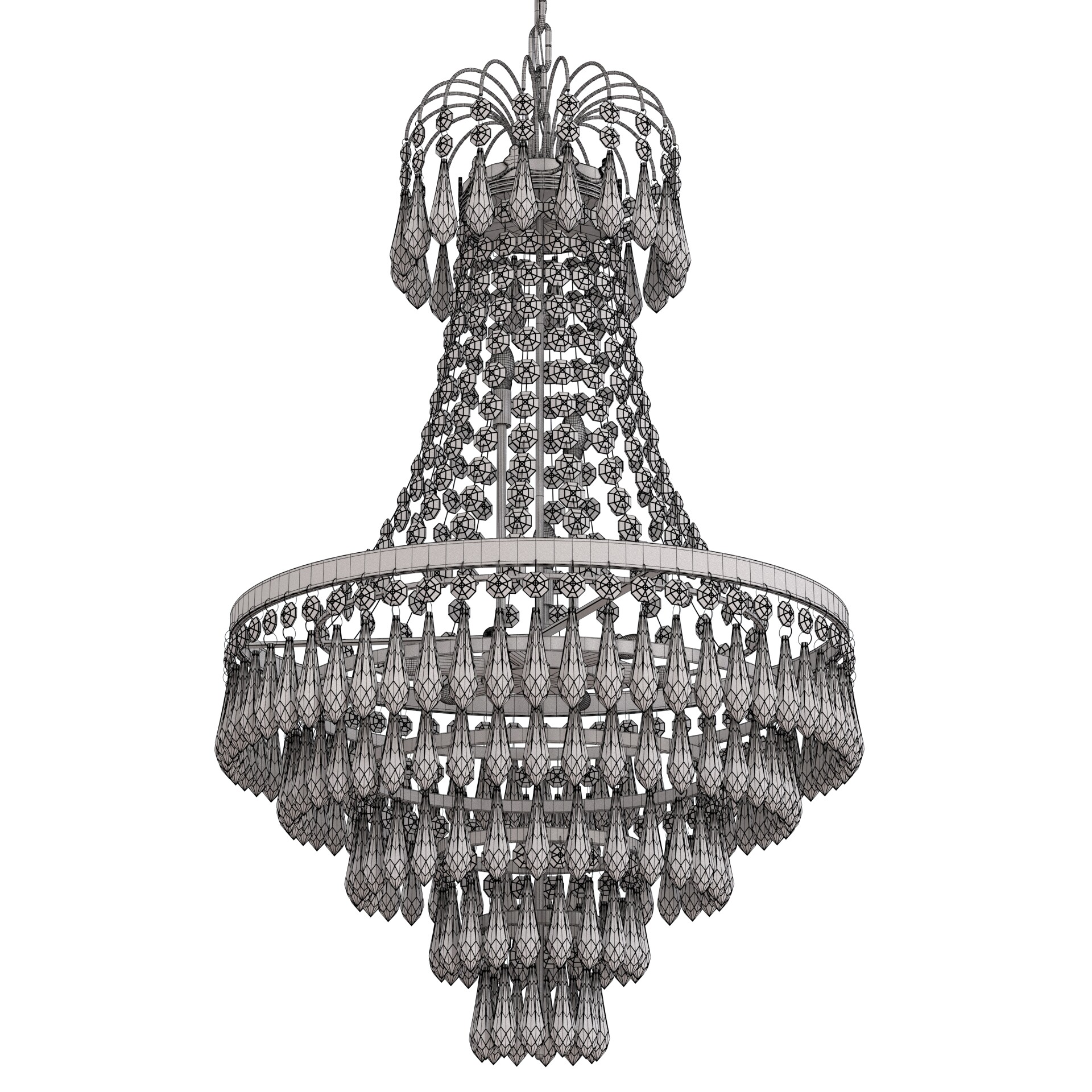 Model Name: WUZUPS Crystal Chandelier French Empire - تصویر 15637