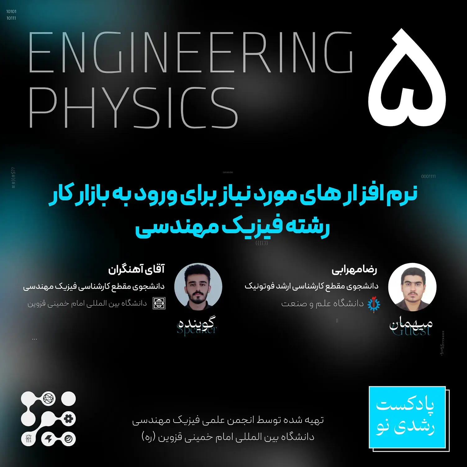 Physics Engineering Podcasts Posters - تصویر 15717