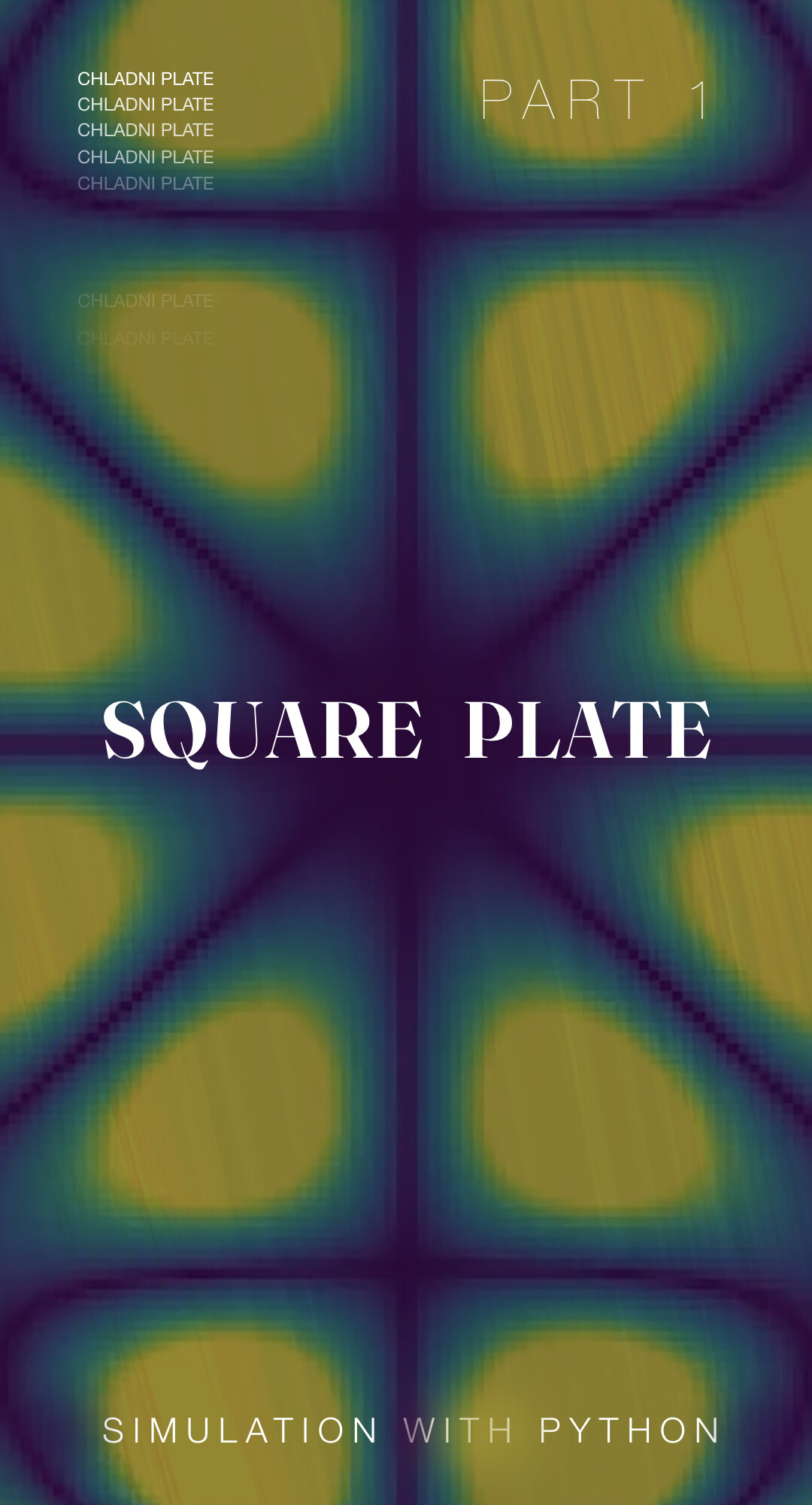 Chladni Plate Simulation with python - part 1 - تصویر 15721