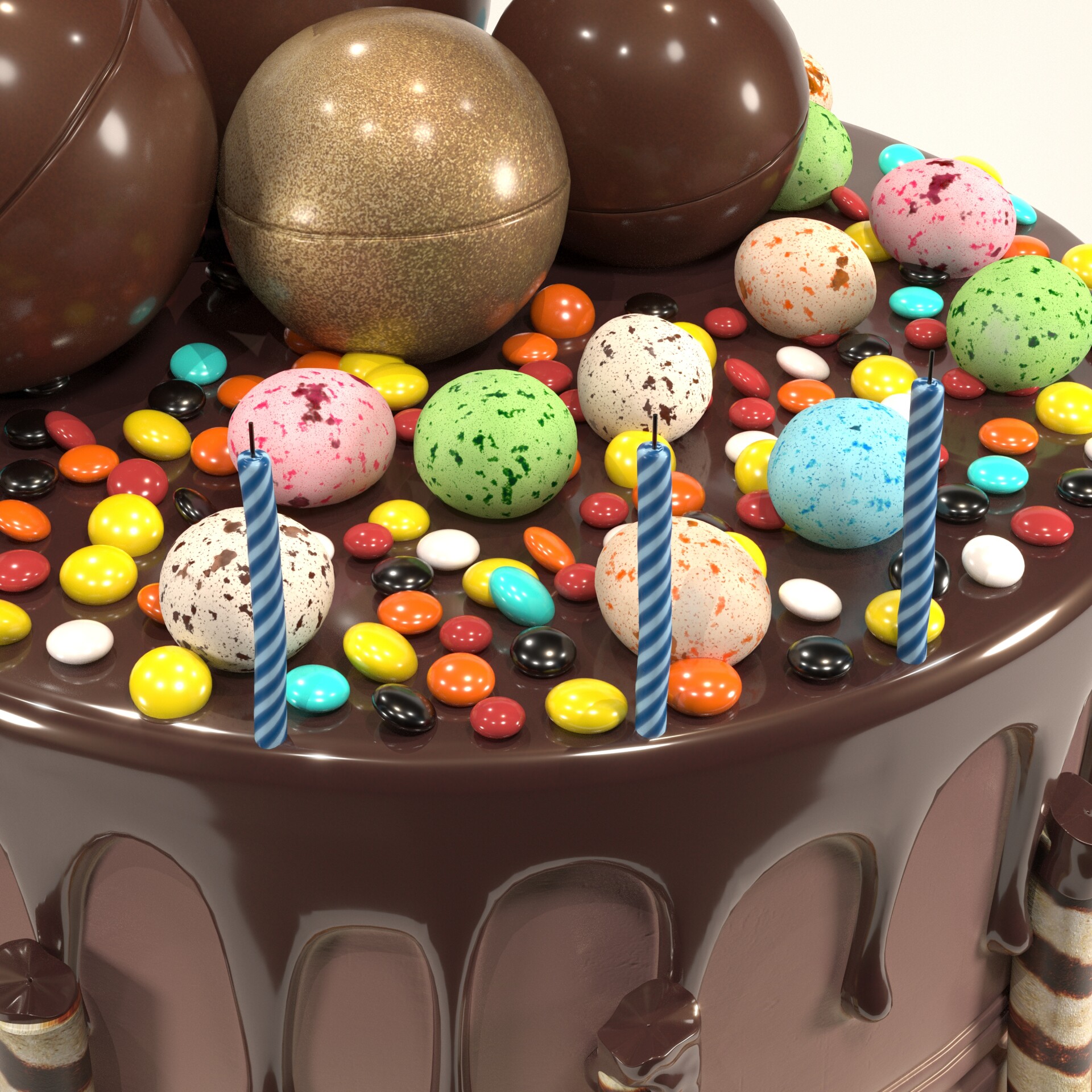 birthday chocolate cake - تصویر 15726