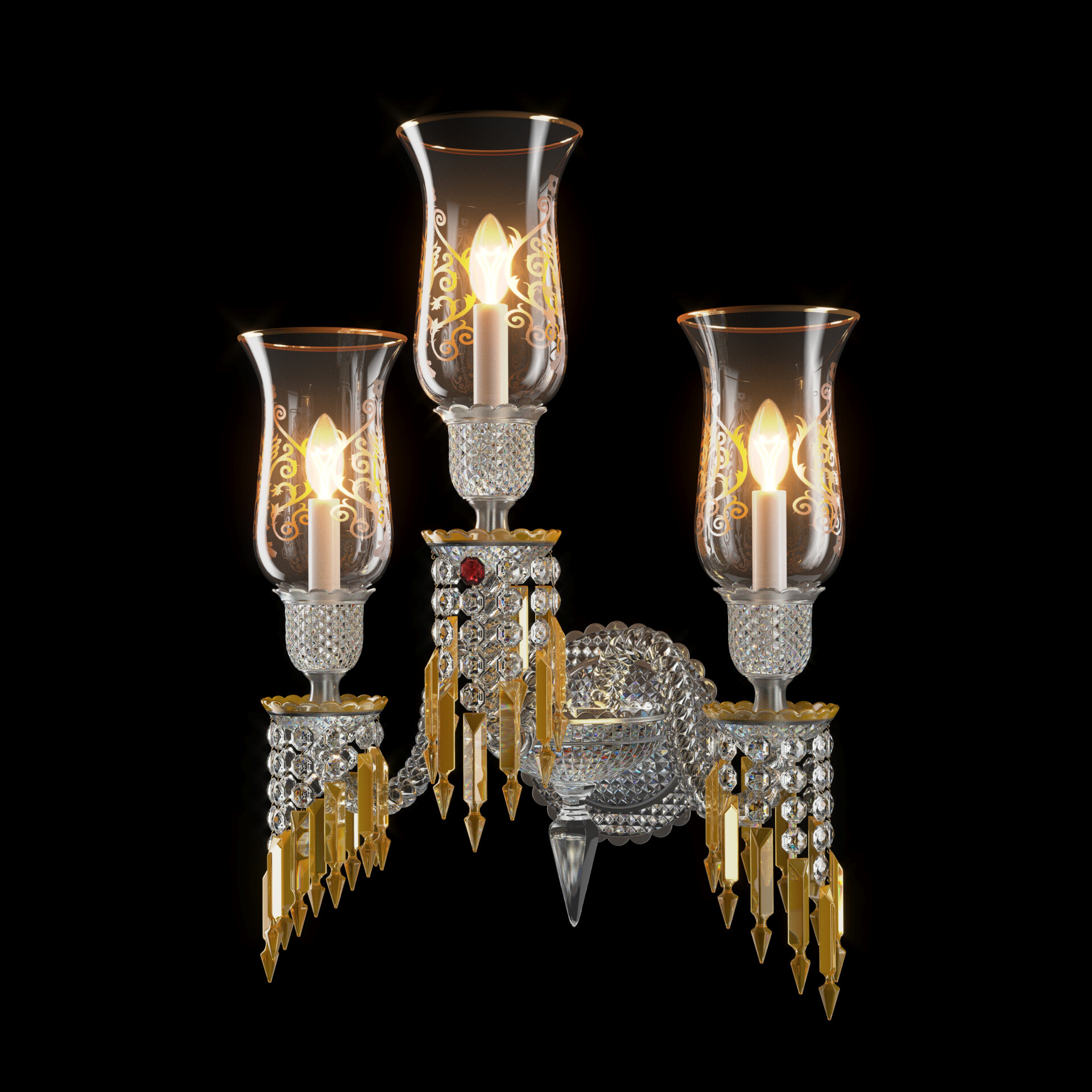 Zenith Wall Unit 03 L Charleston 3d Model - تصویر 15747