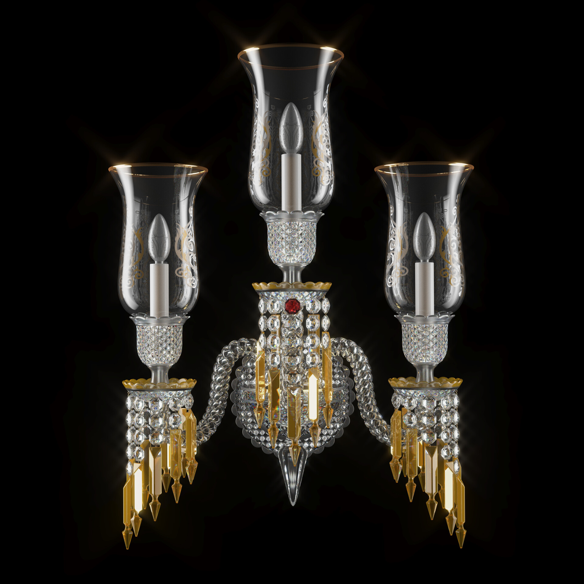 Zenith Wall Unit 03 L Charleston 3d Model - تصویر 15748