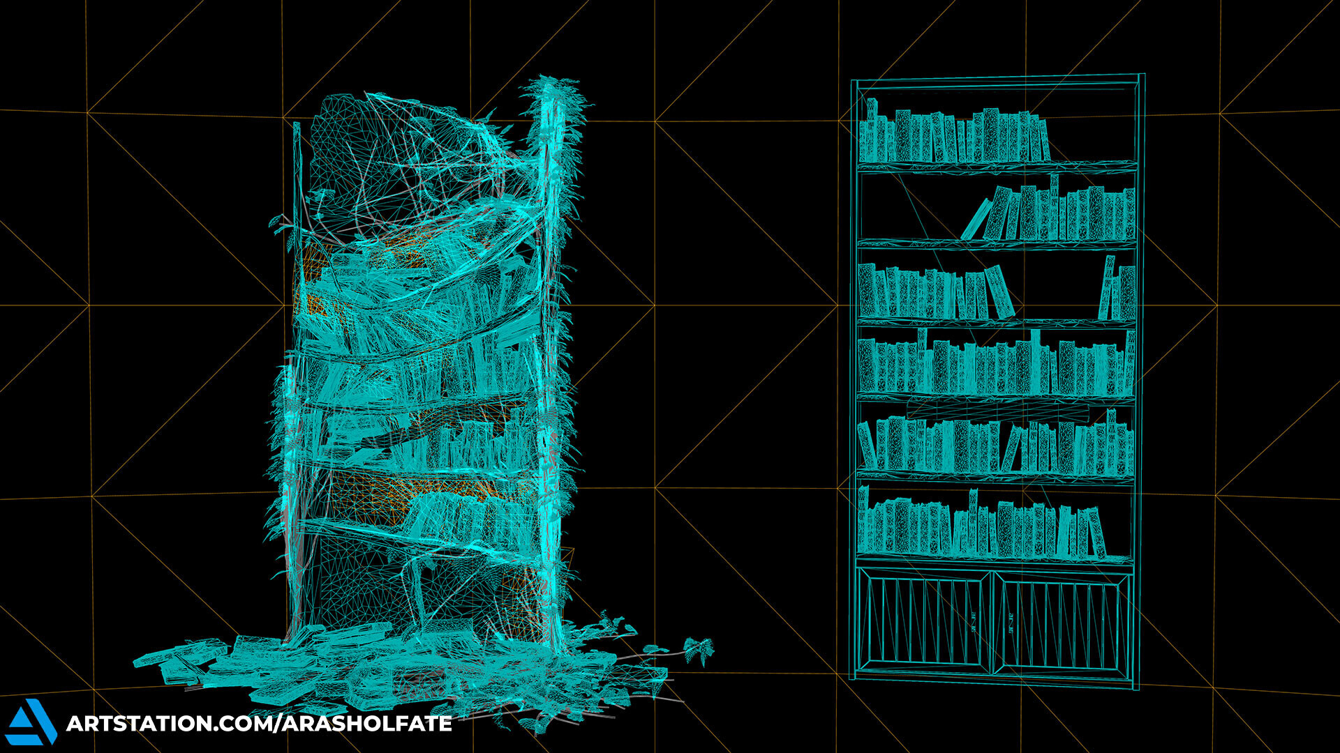 Tale of a Library: Two Scenes - تصویر 15819