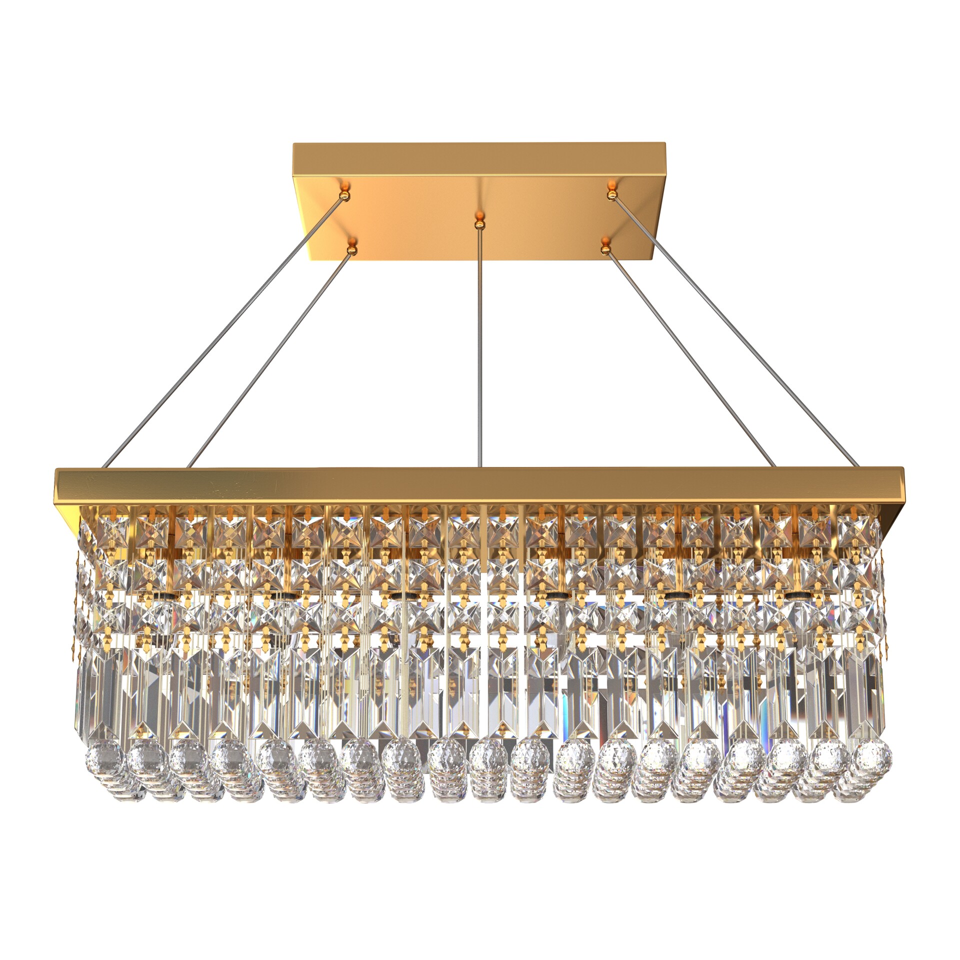 Siljoy Modern Crystal Chandelier 6-Lights - تصویر 15853