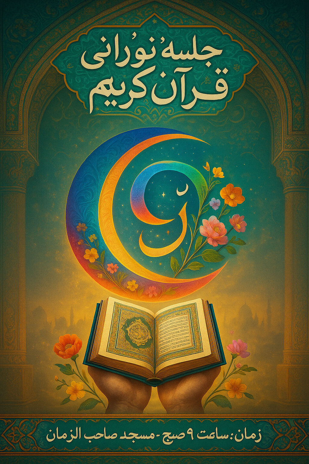 پوستر  انس با قرآن کریم - تصویر 15889