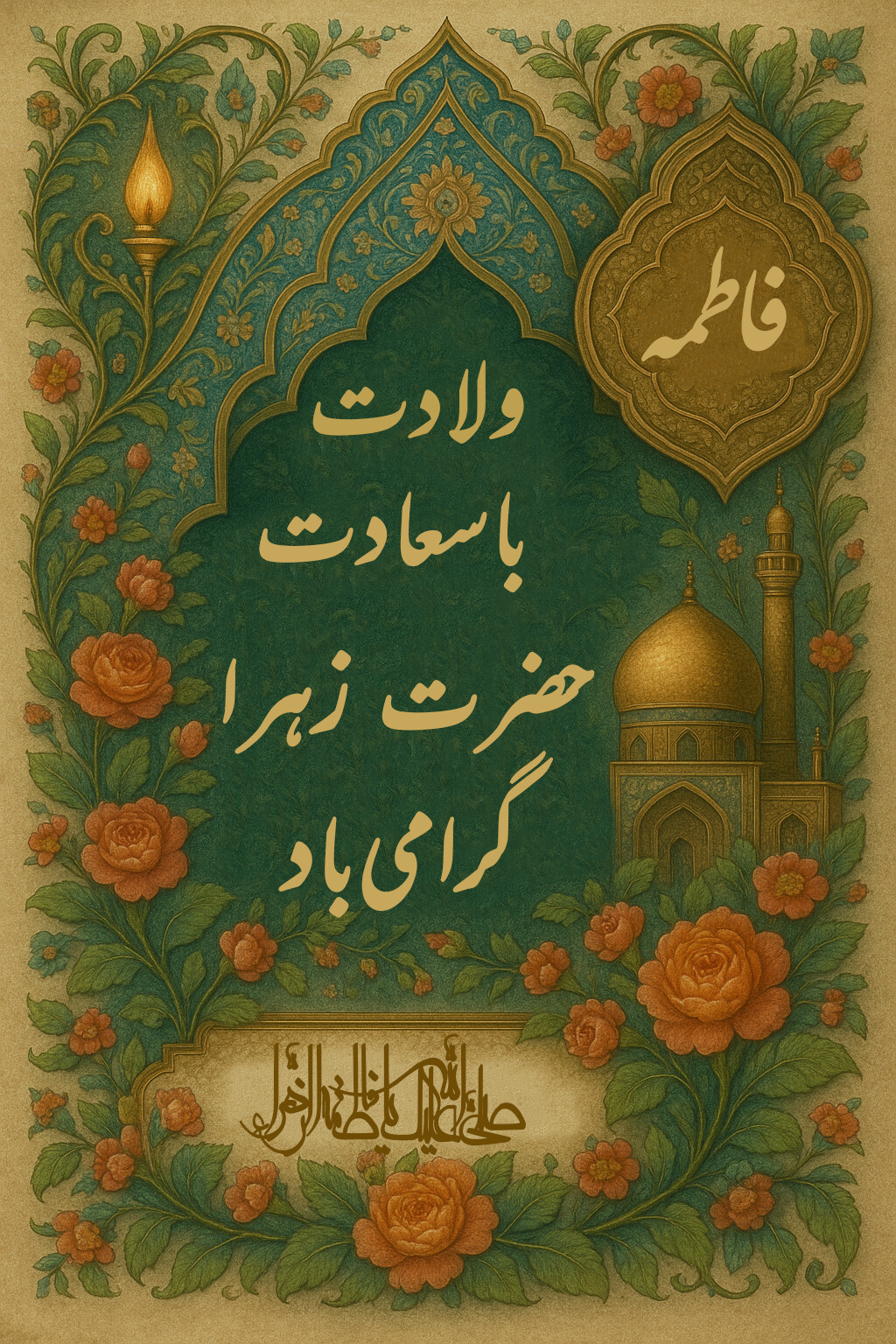 پوستر  حضرت زهرا - تصویر 15890