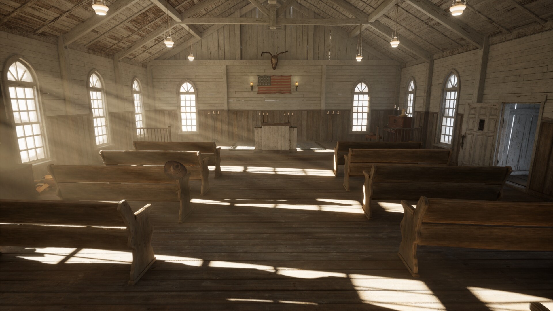 کلیسا | ساخت فضای وسترن در Unreal Engine 🎬 - تصویر 15940