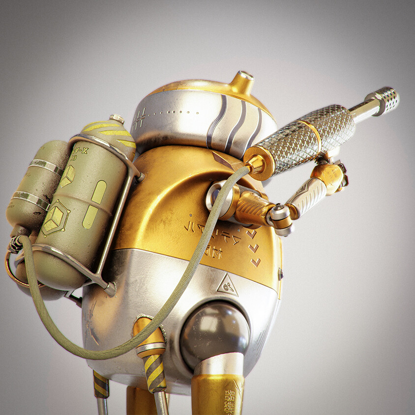 Golden Robot - تصویر 16019